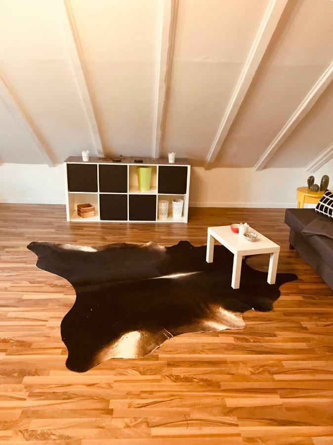 Grosse Dachgeschosswohnung Mit Kueche Und Badezimmer An Der Uniklinik Homburg Homburg  Ngoại thất bức ảnh